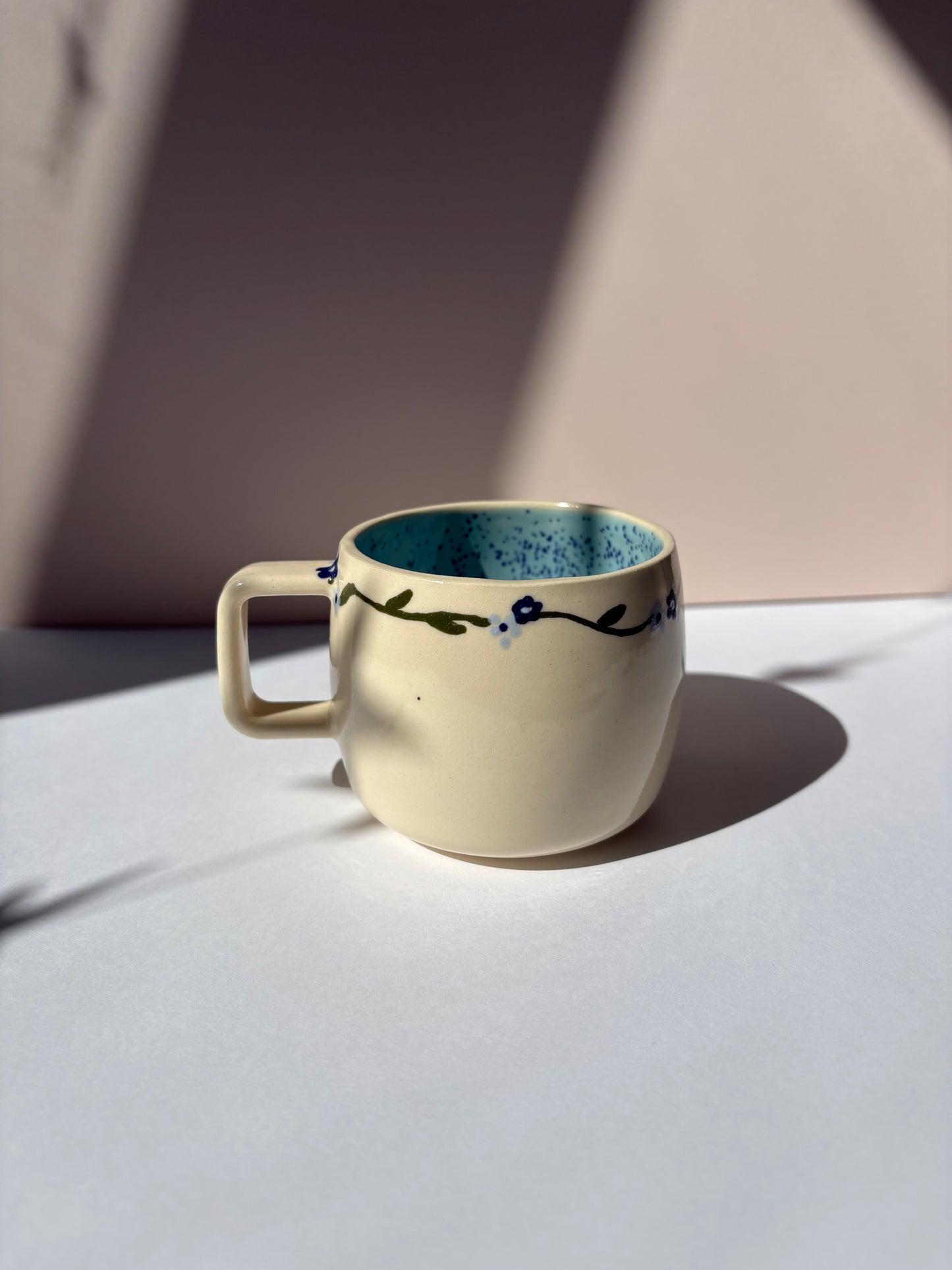 Floral Vine Espresso Cup
