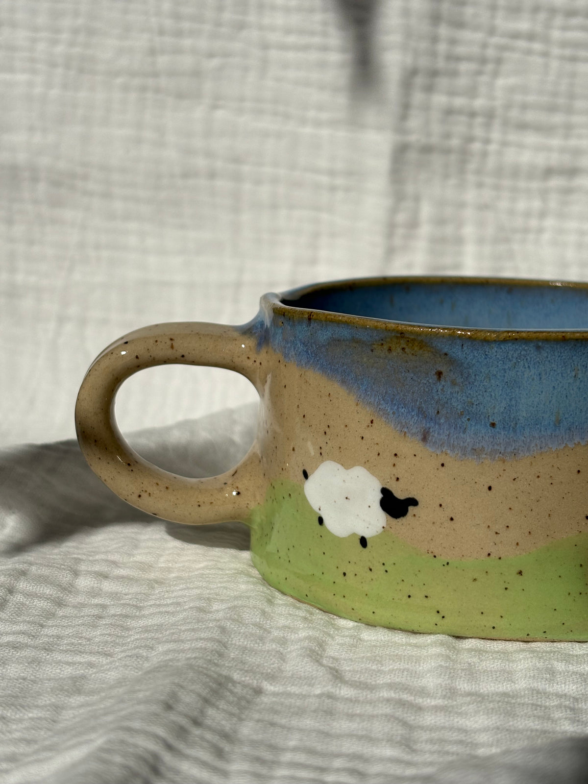 Sheep Landscape Mug