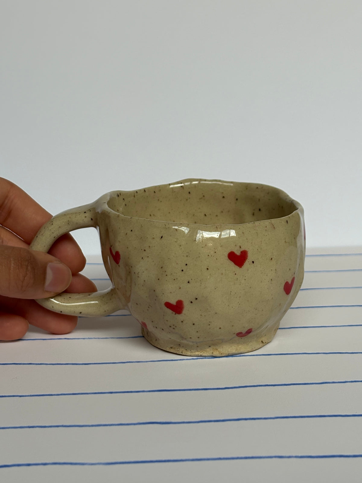 Hearts Espresso Mug