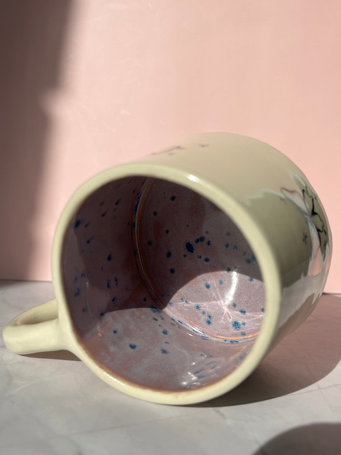 Butterfly Handmade Ceramic Mug