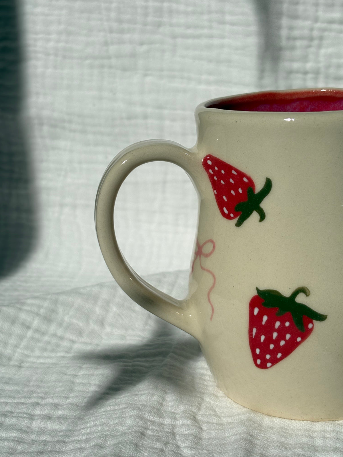 Strawberry & Bows Mug