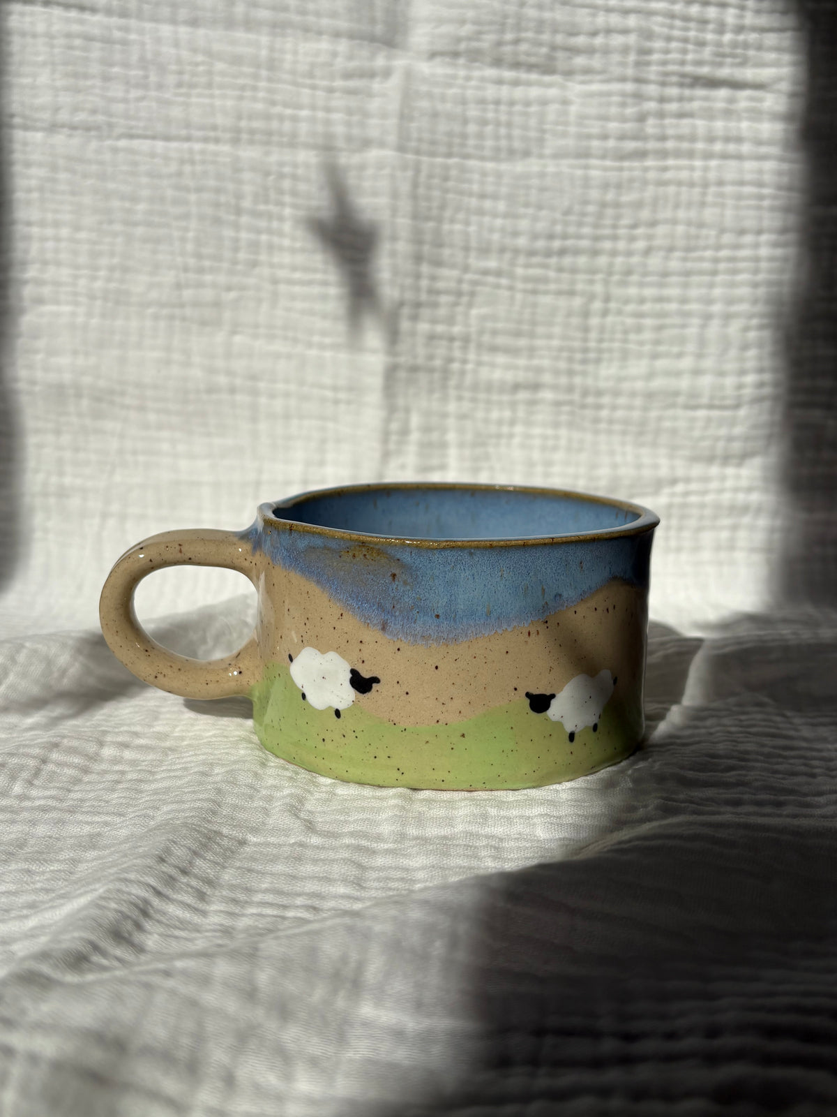 Sheep Landscape Mug