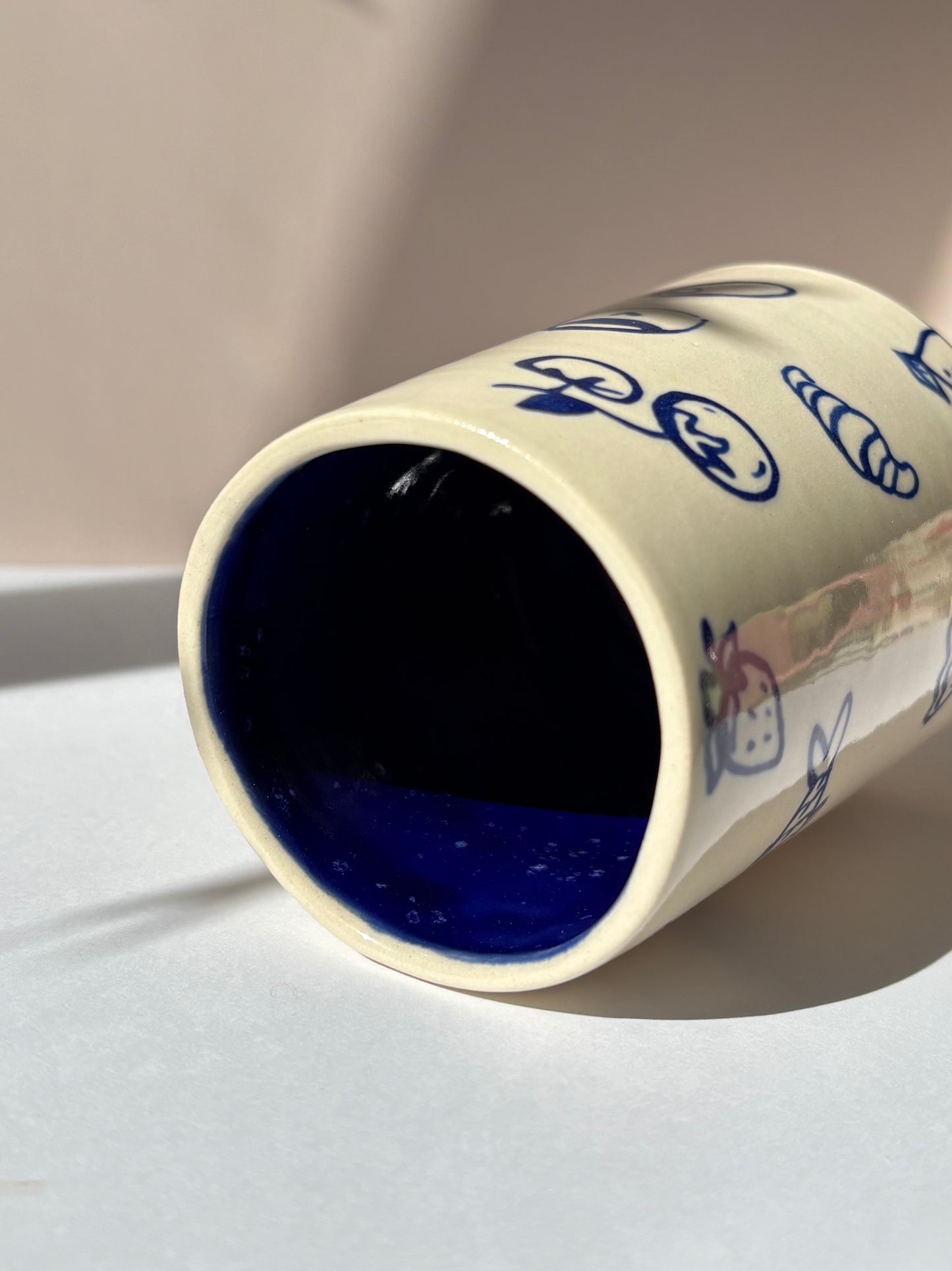 Coastal Doodles Tumbler Cup