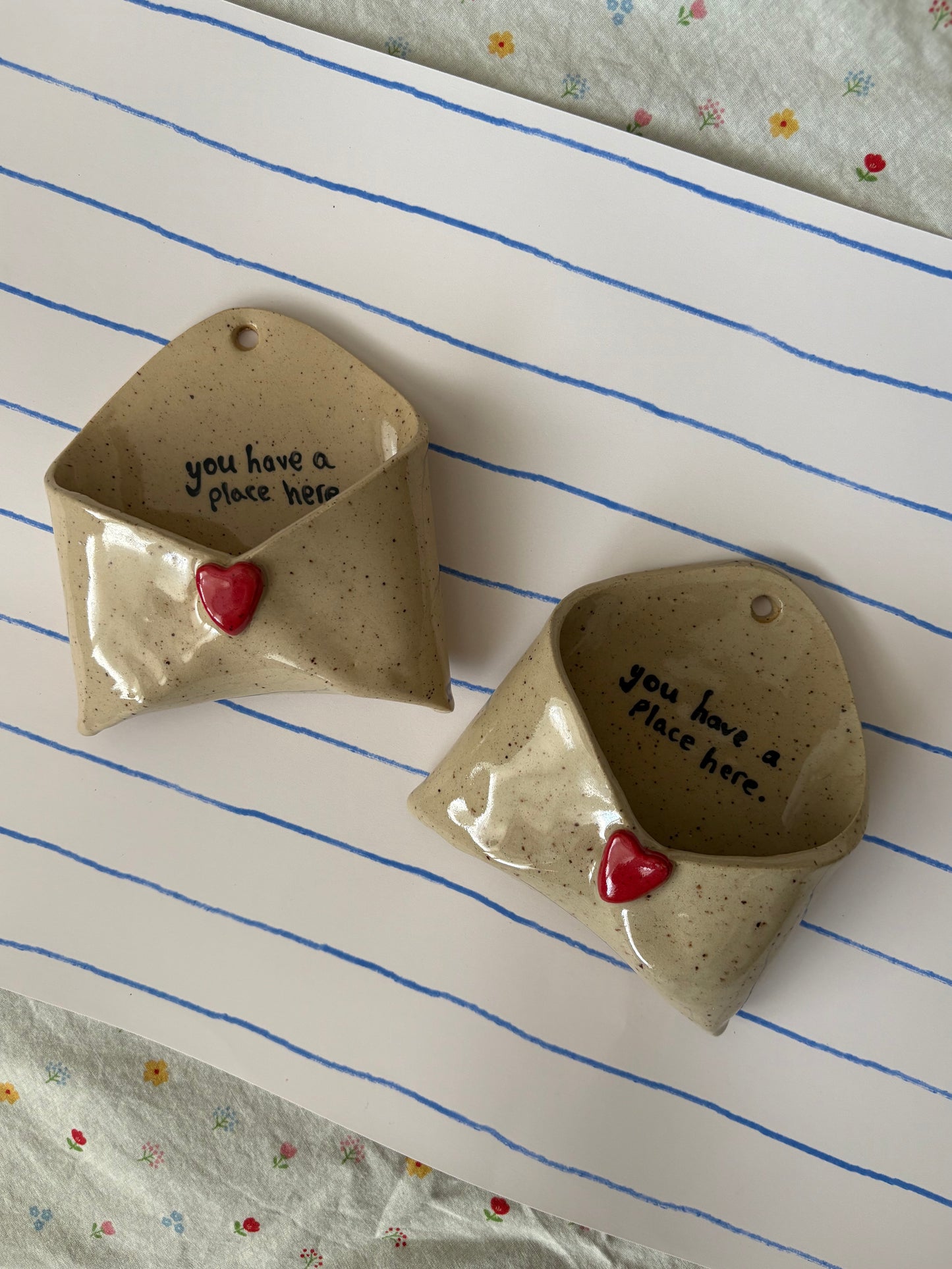 You Have A Place Here Ceramic Wall Envelope