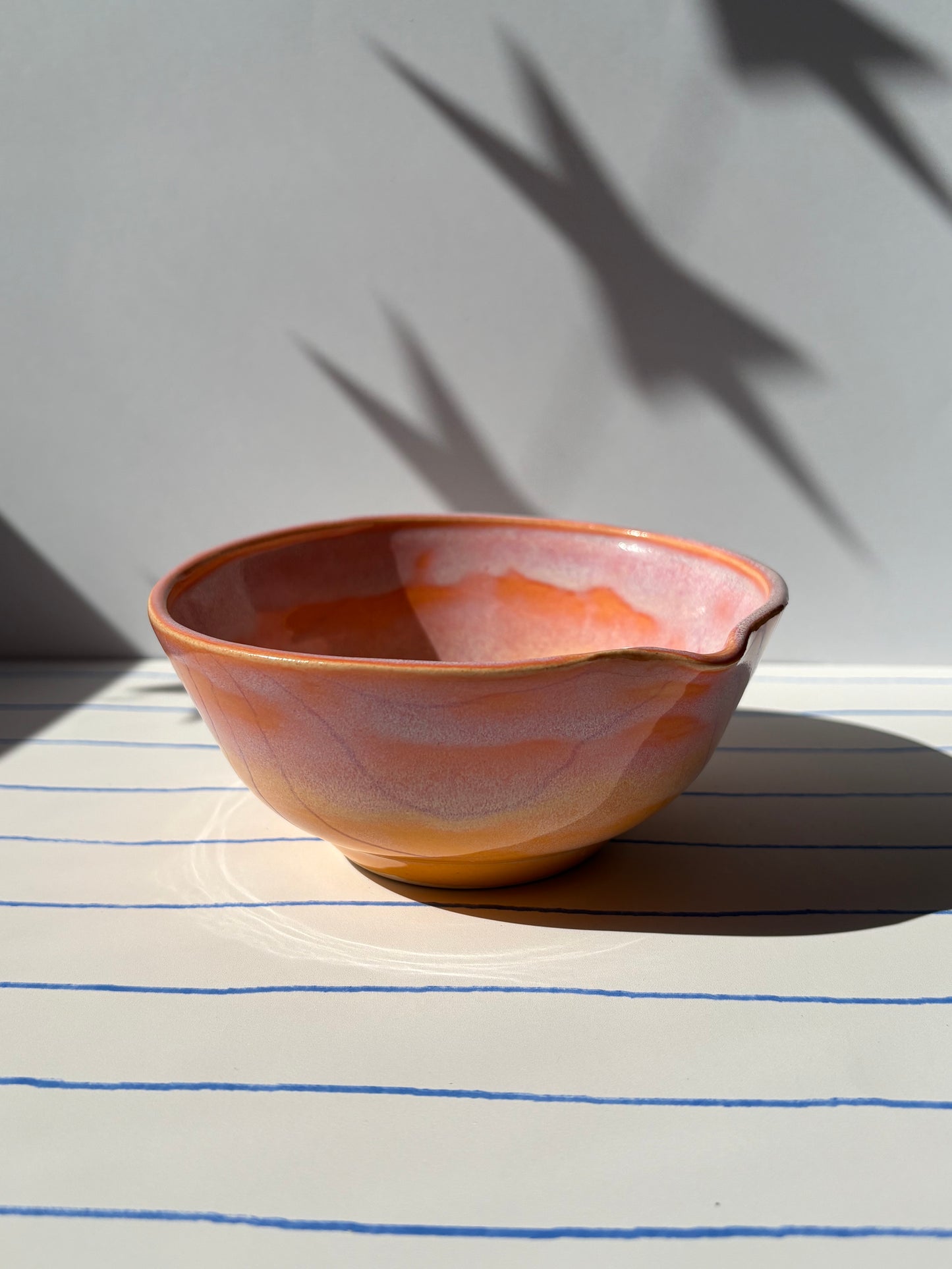 Peachy Glow Matcha Bowl