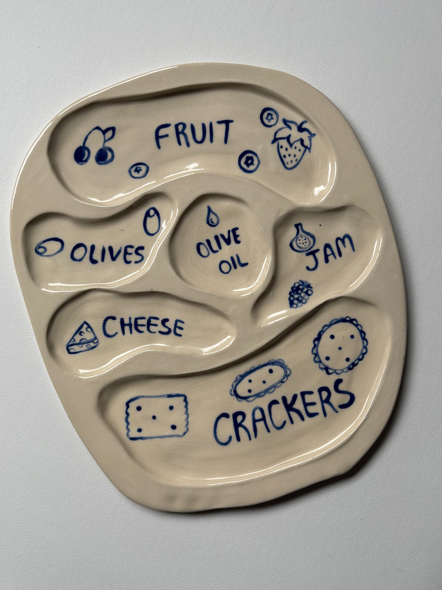 Ceramic Charcuterie Board