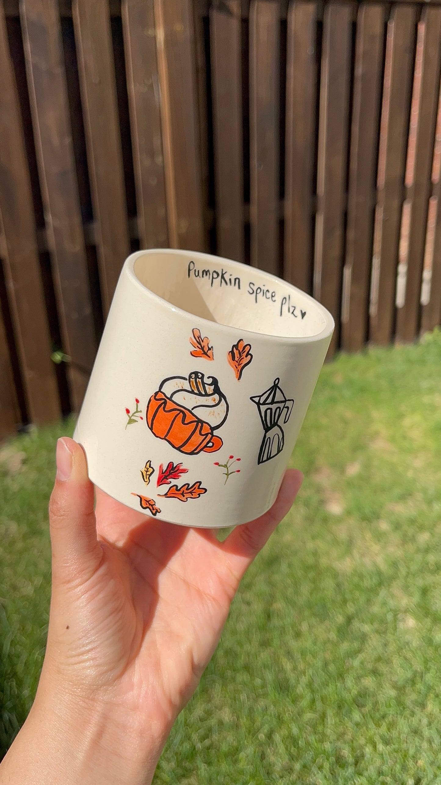 Pumpkin Spice Tumbler