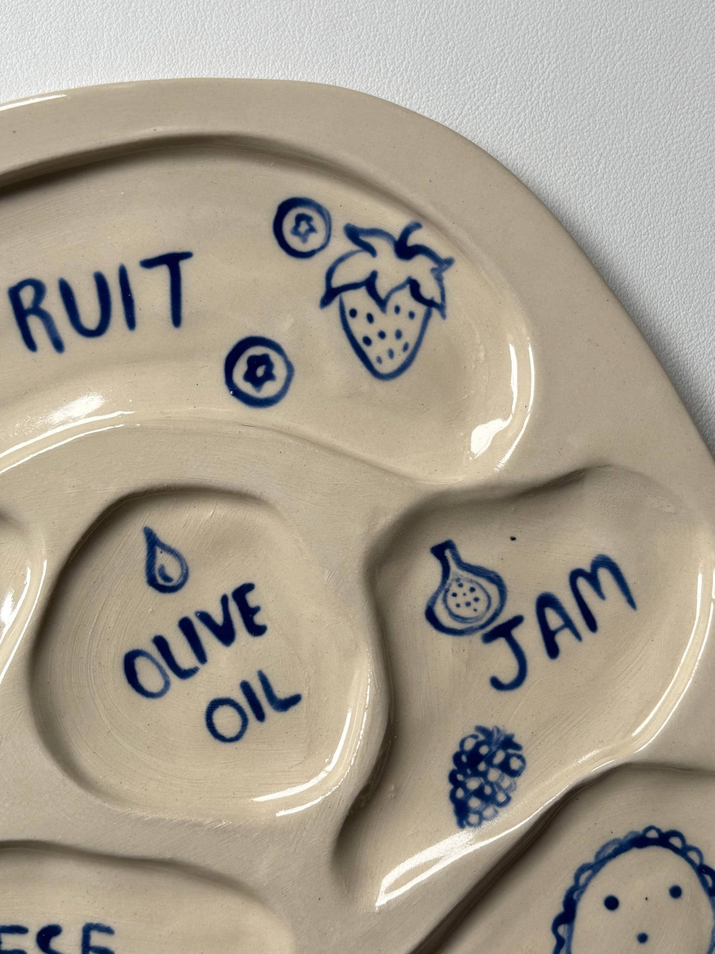 Ceramic Charcuterie Board