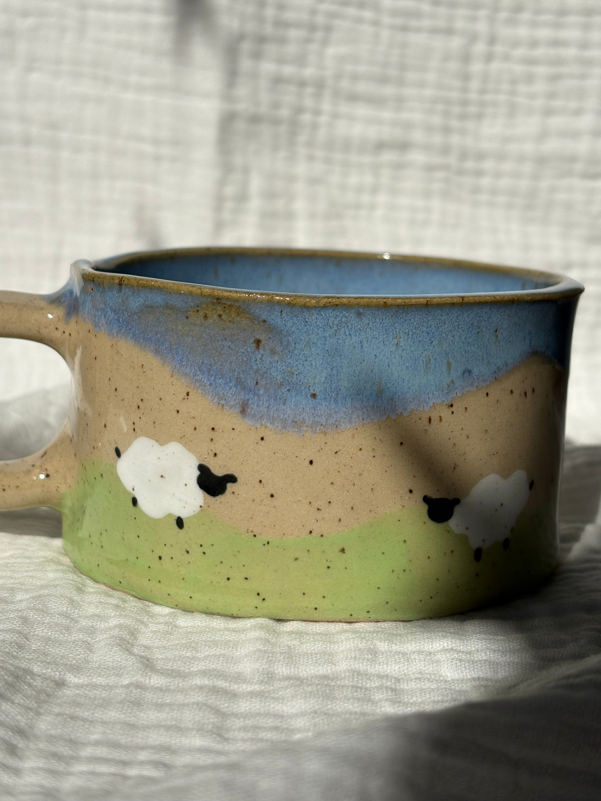 Sheep Landscape Mug
