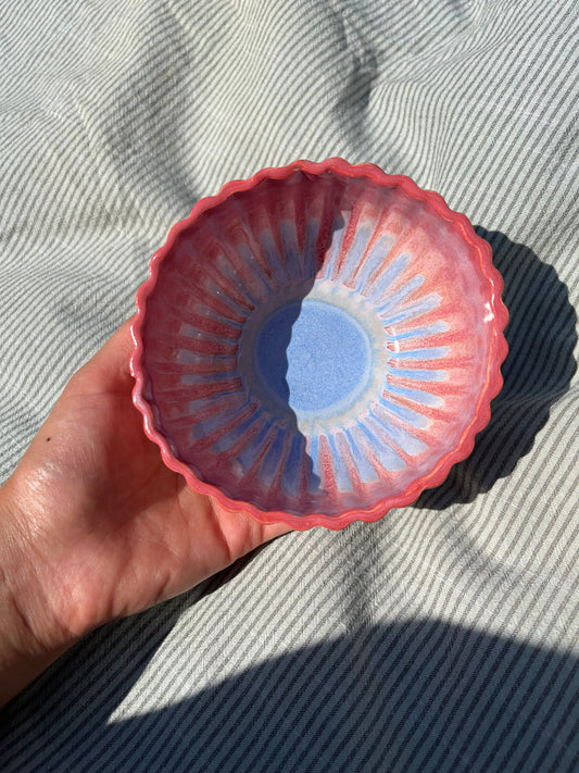 Pink and Blue Bowl