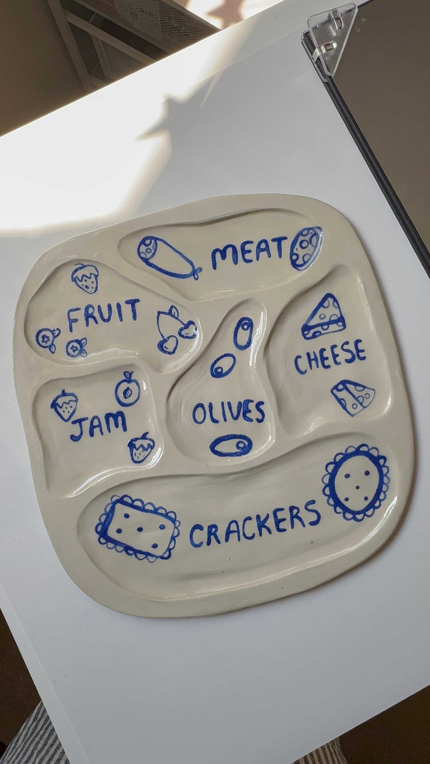 Ceramic Charcuterie Board