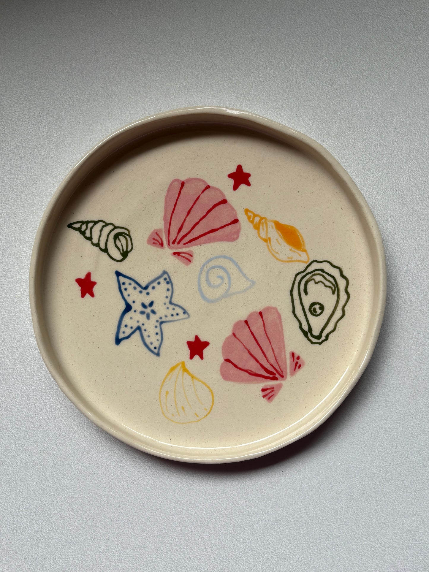 Seashell Plate