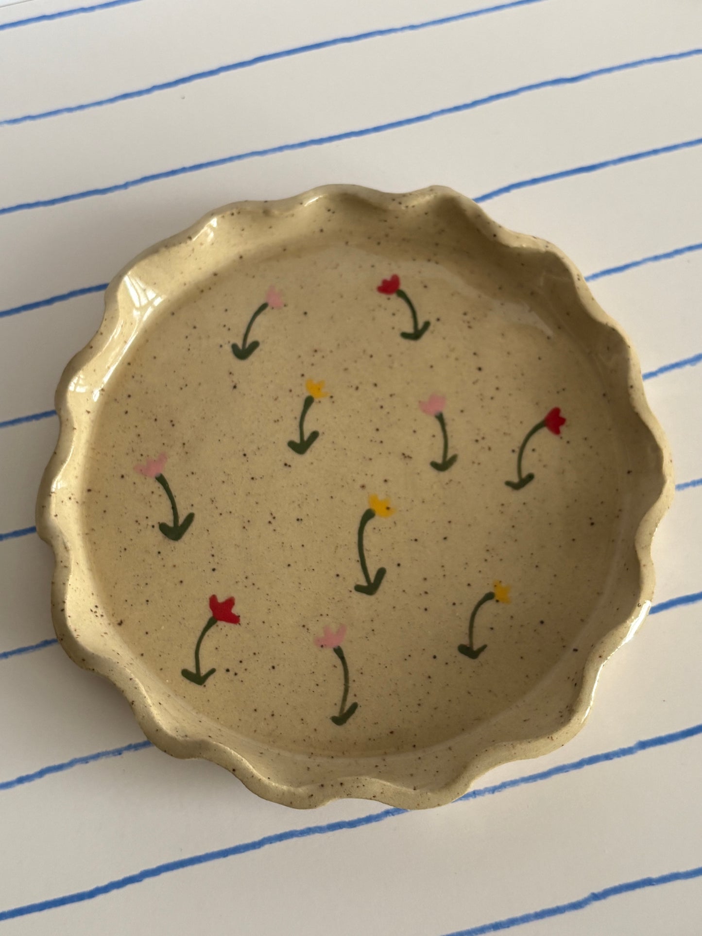 Tulips Jewelry Dish