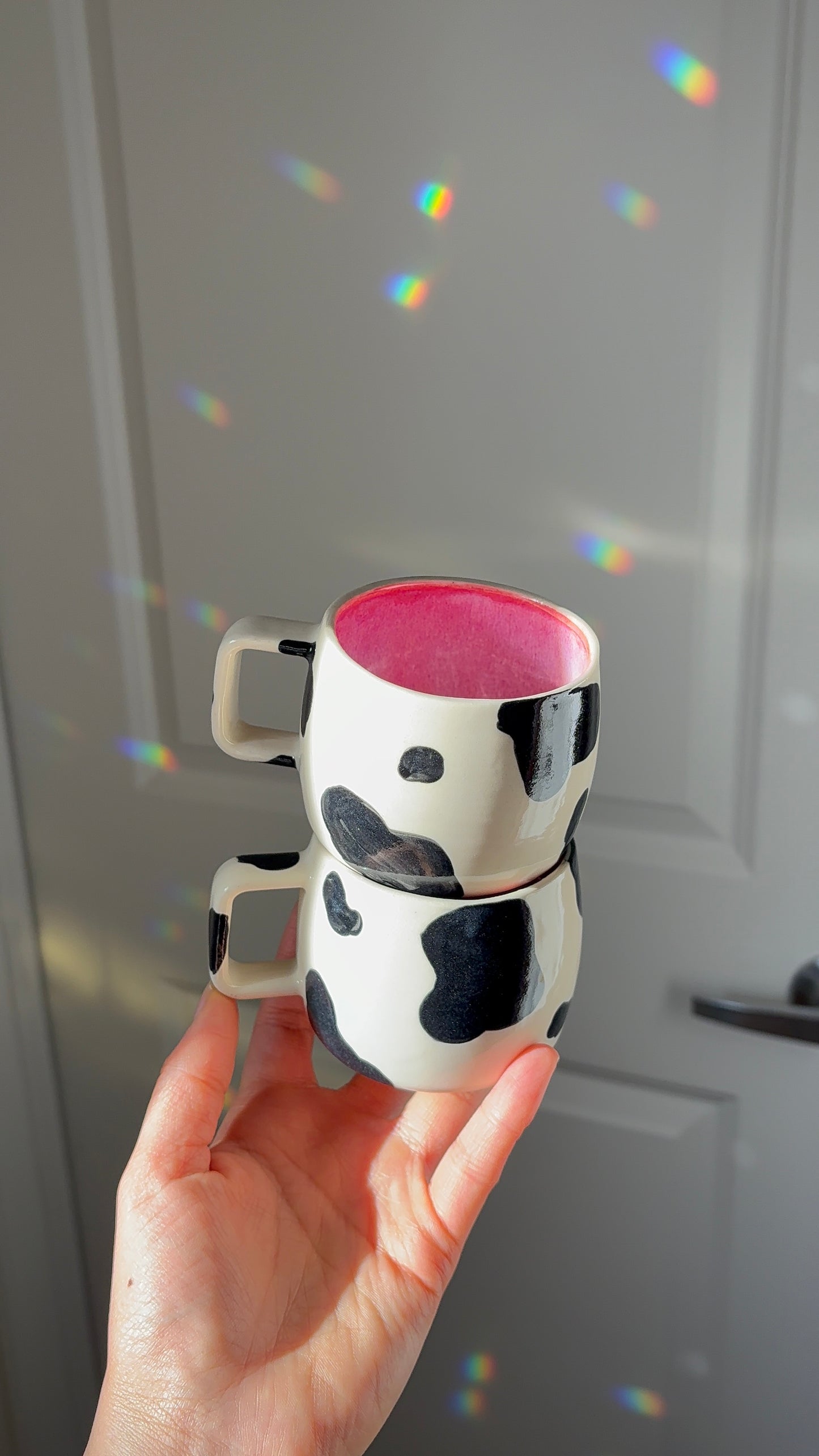 Cow Espresso Cup