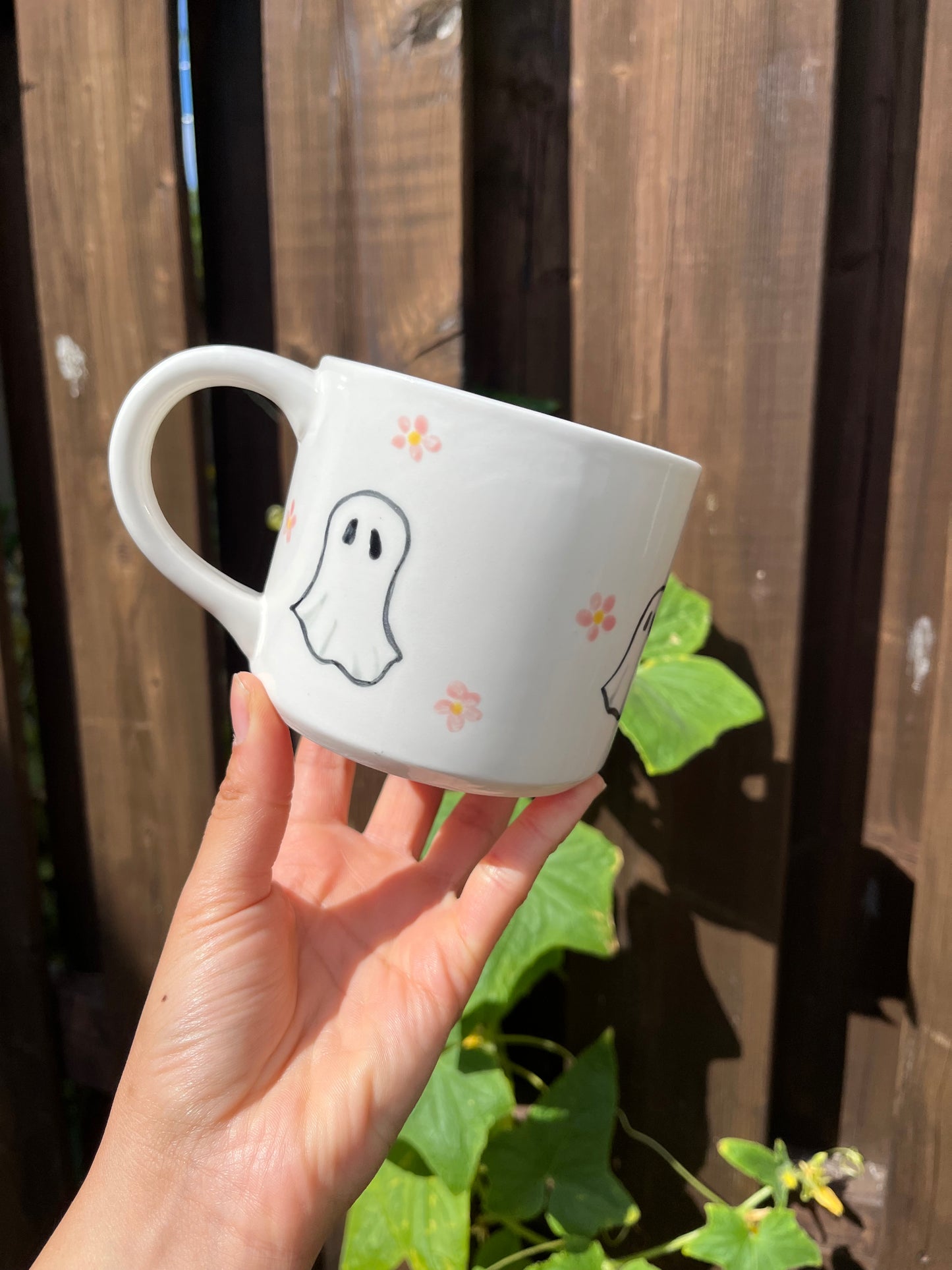 Ghosts & Flowers Mug