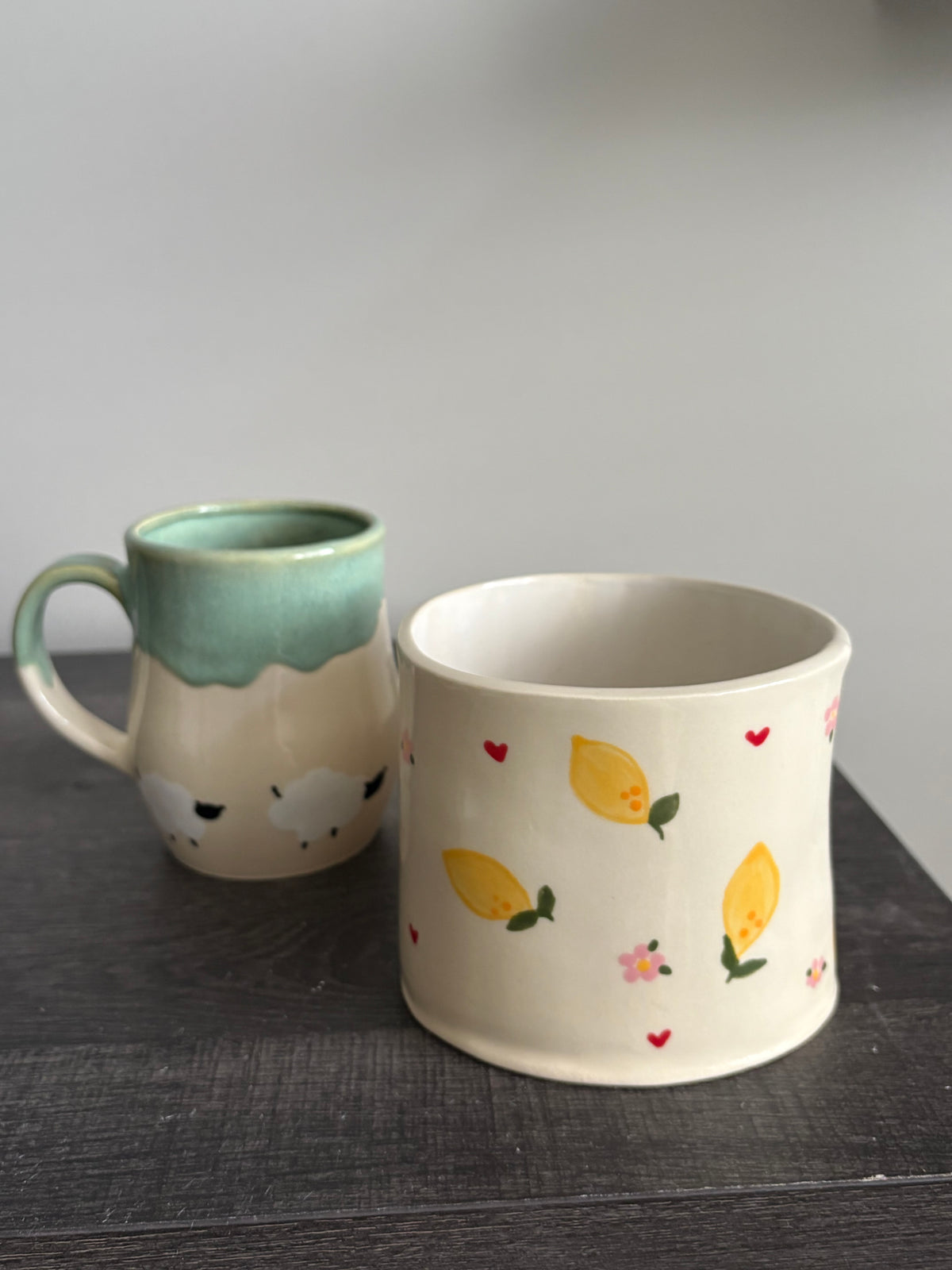 Lemons, Hearts, & Blooms Planter