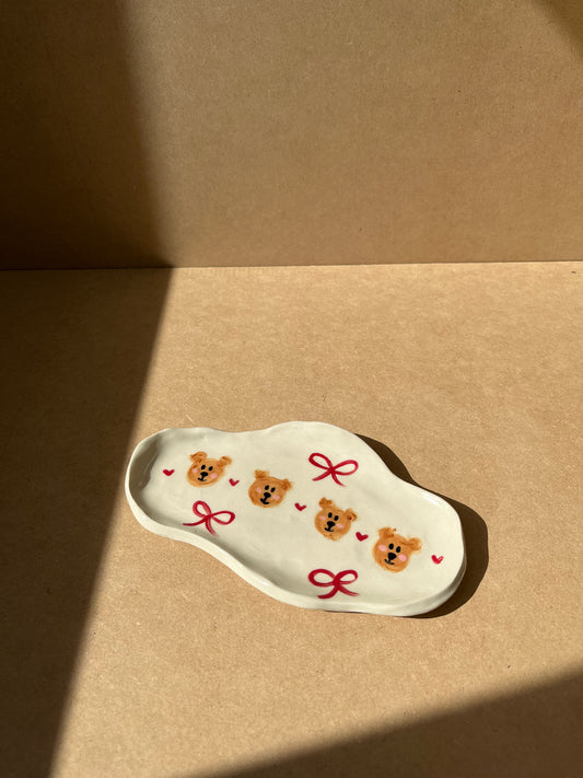 Bear & Bows Trinket Dish