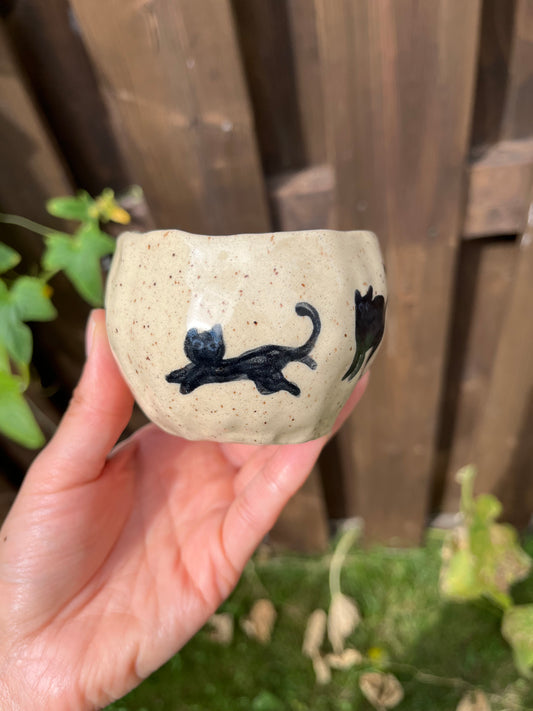 Black Cat Espresso Cup