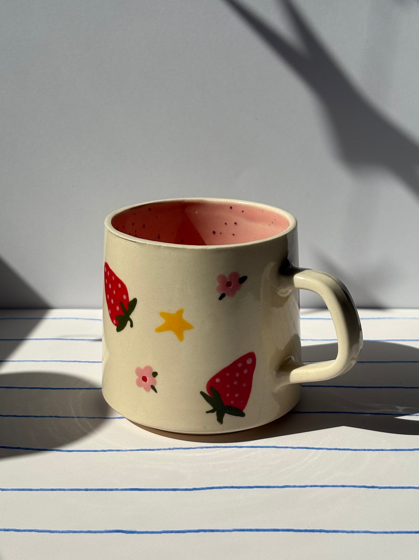 Strawberry “I’m Proud of You” Mug