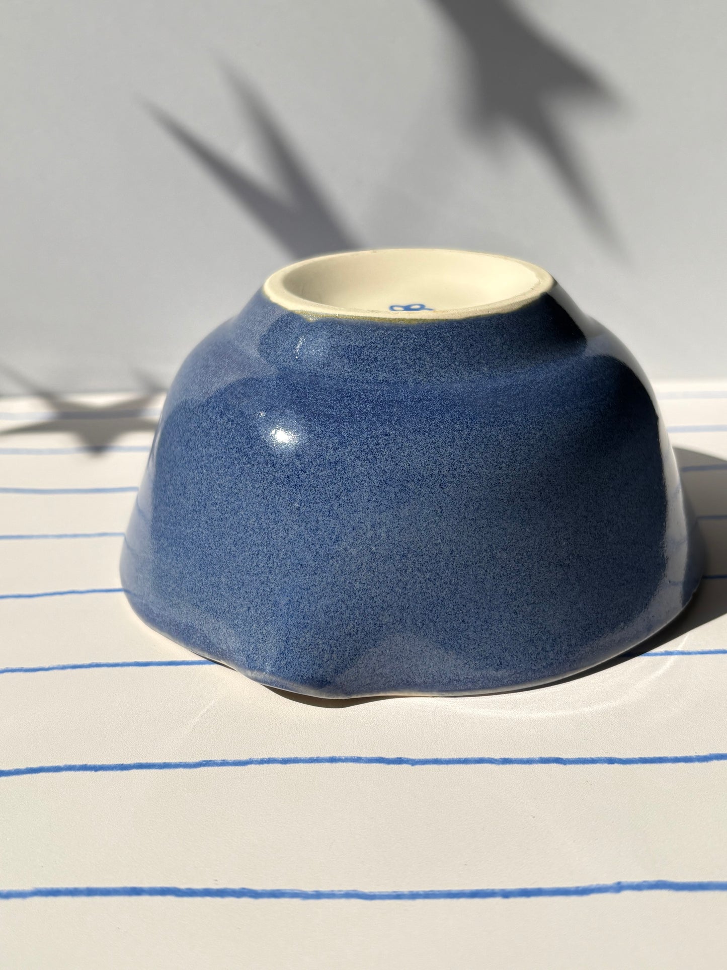 Dainty Blue Flowers Matcha Bowl