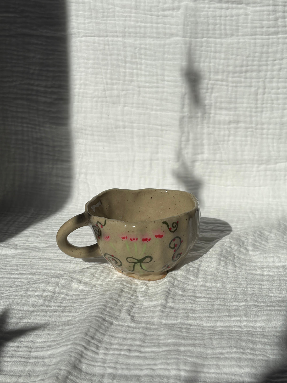 Swirls & Tulips Mug