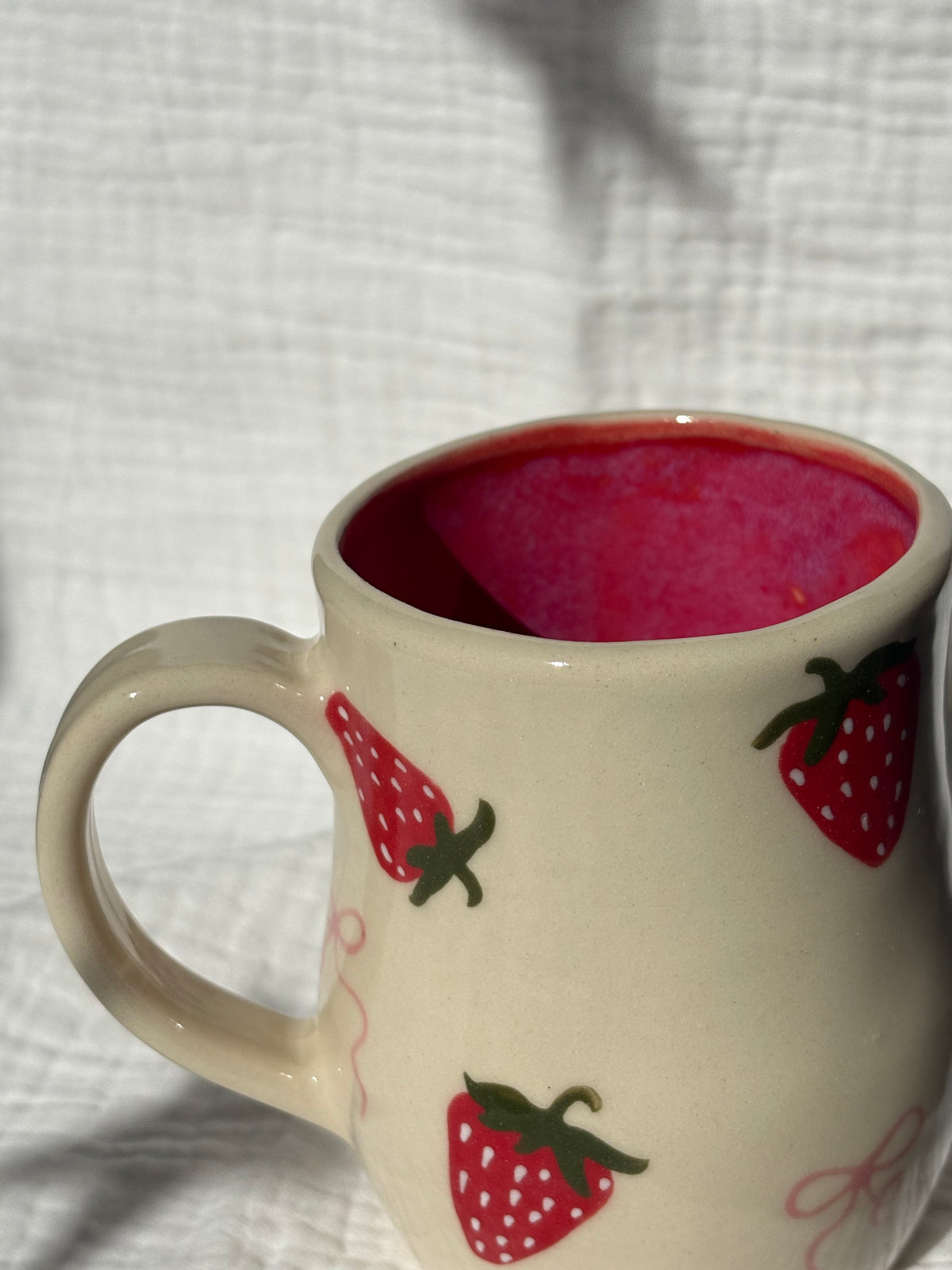 Strawberry & Bows Mug