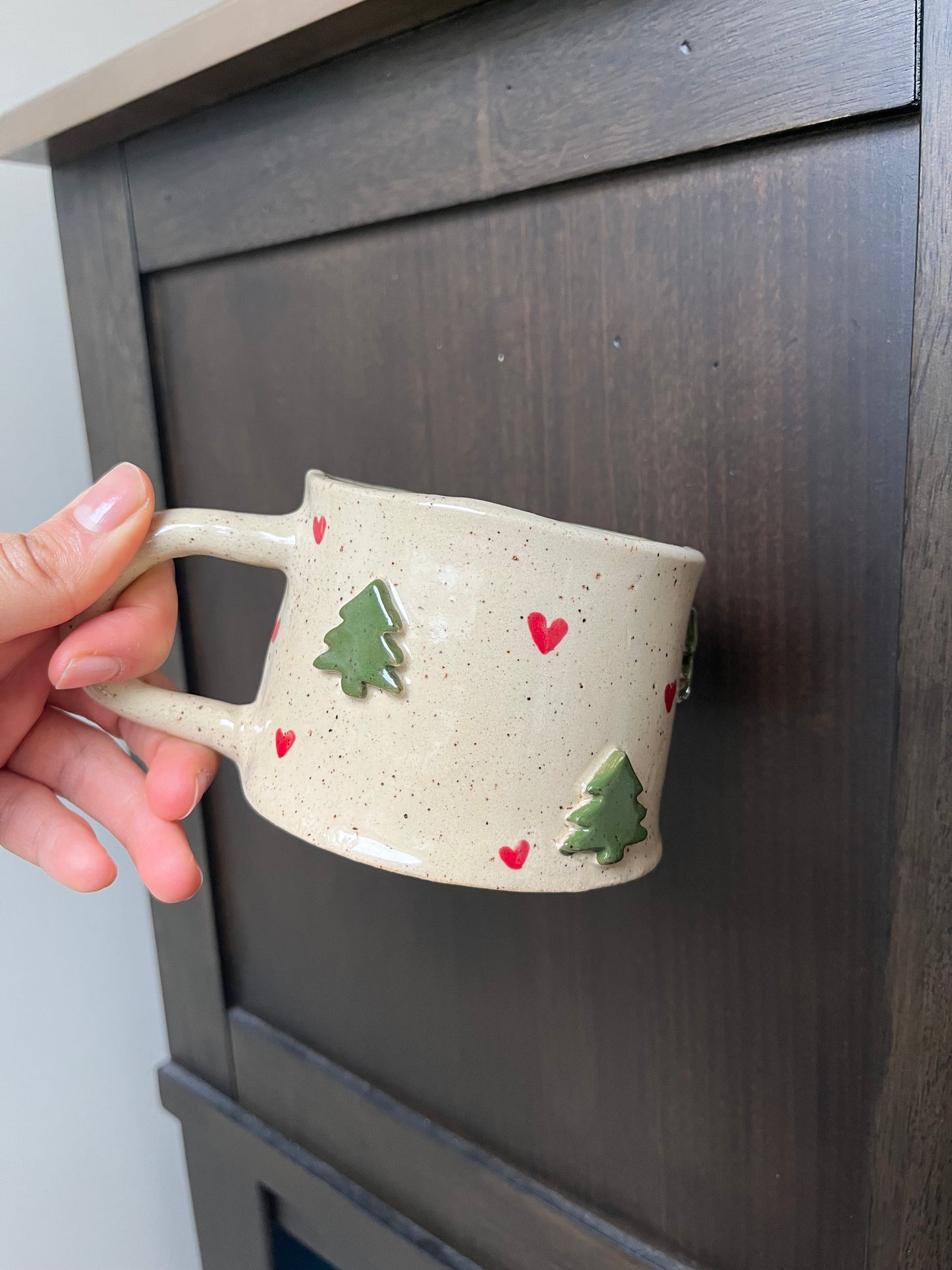 3D Christmas Trees Mug