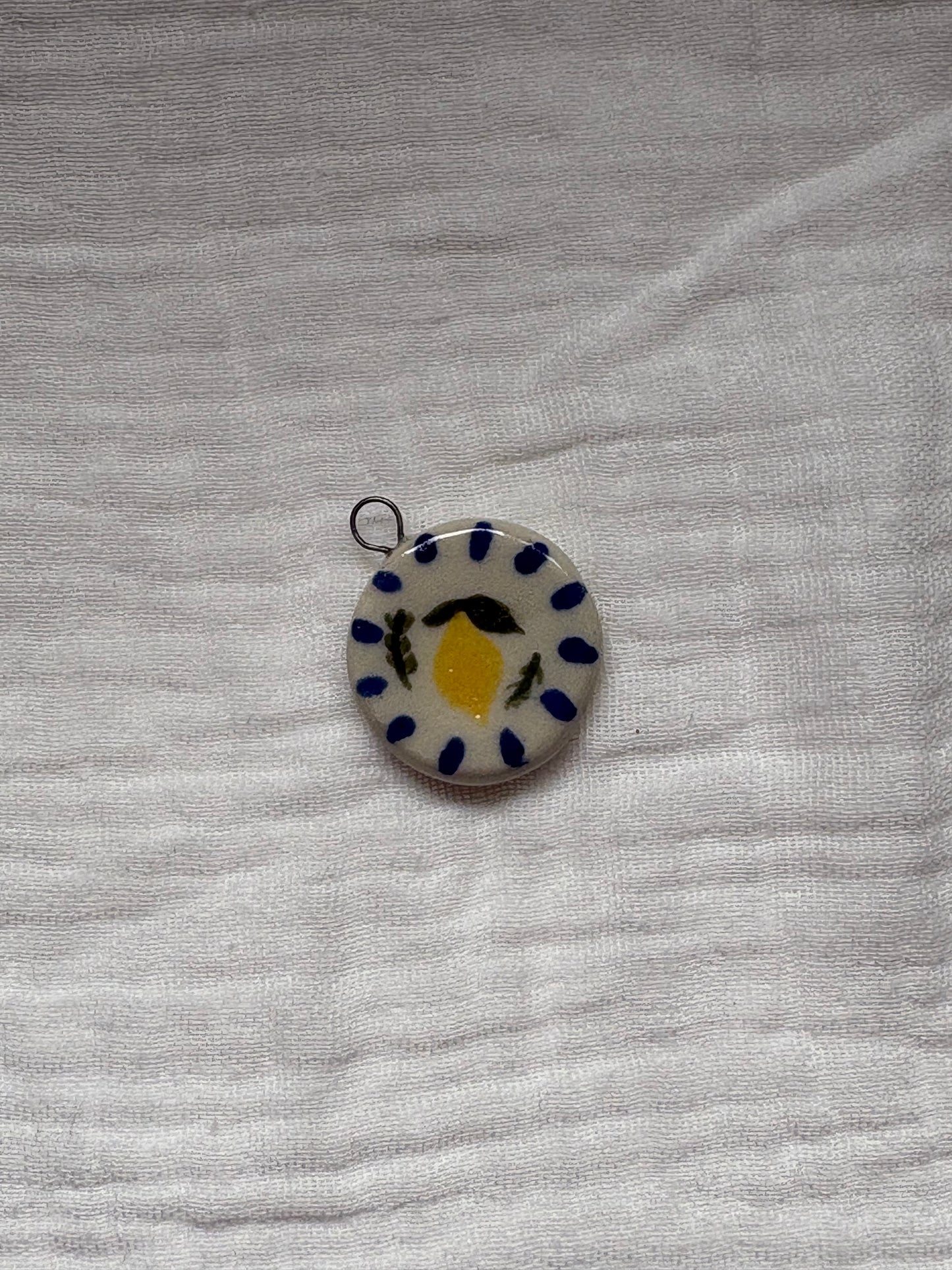 Hand Painted Charm Necklace