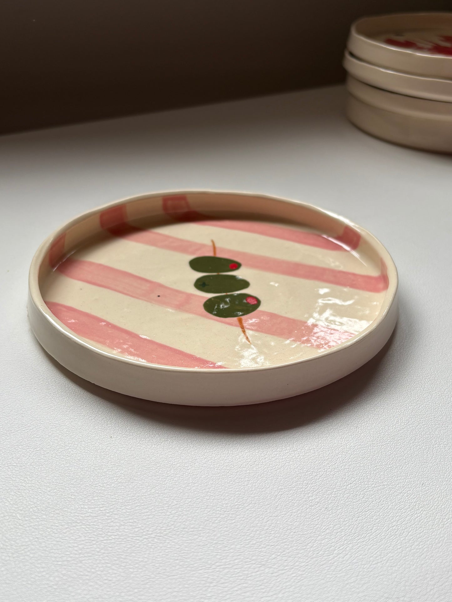 Olives & Stripes Plate