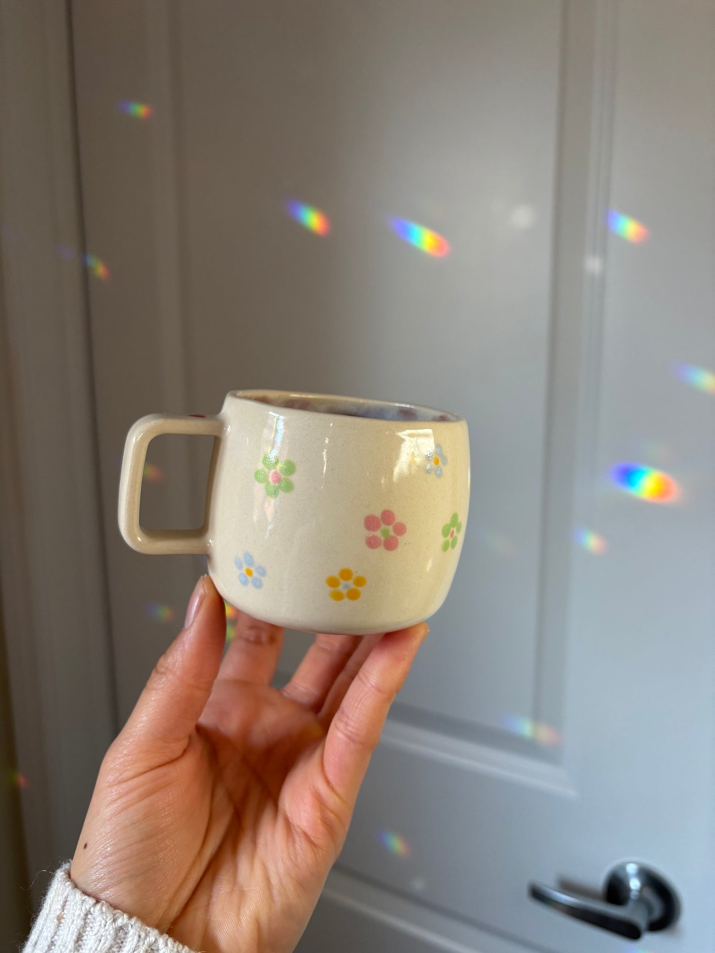 Spring Pastel Flowers Espresso Cup