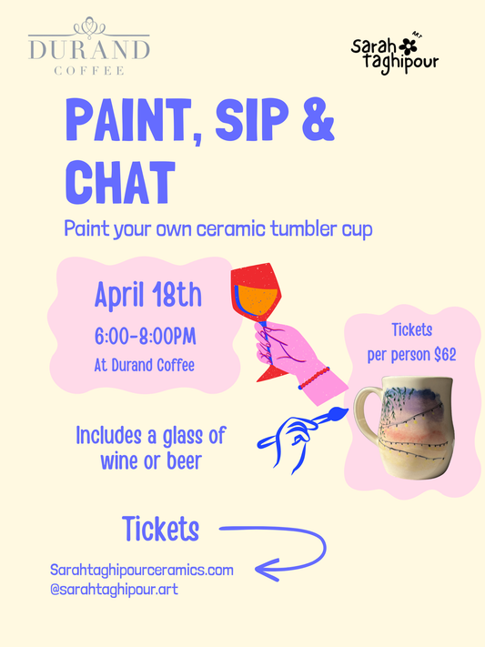 Paint & Sip at Durand Coffee