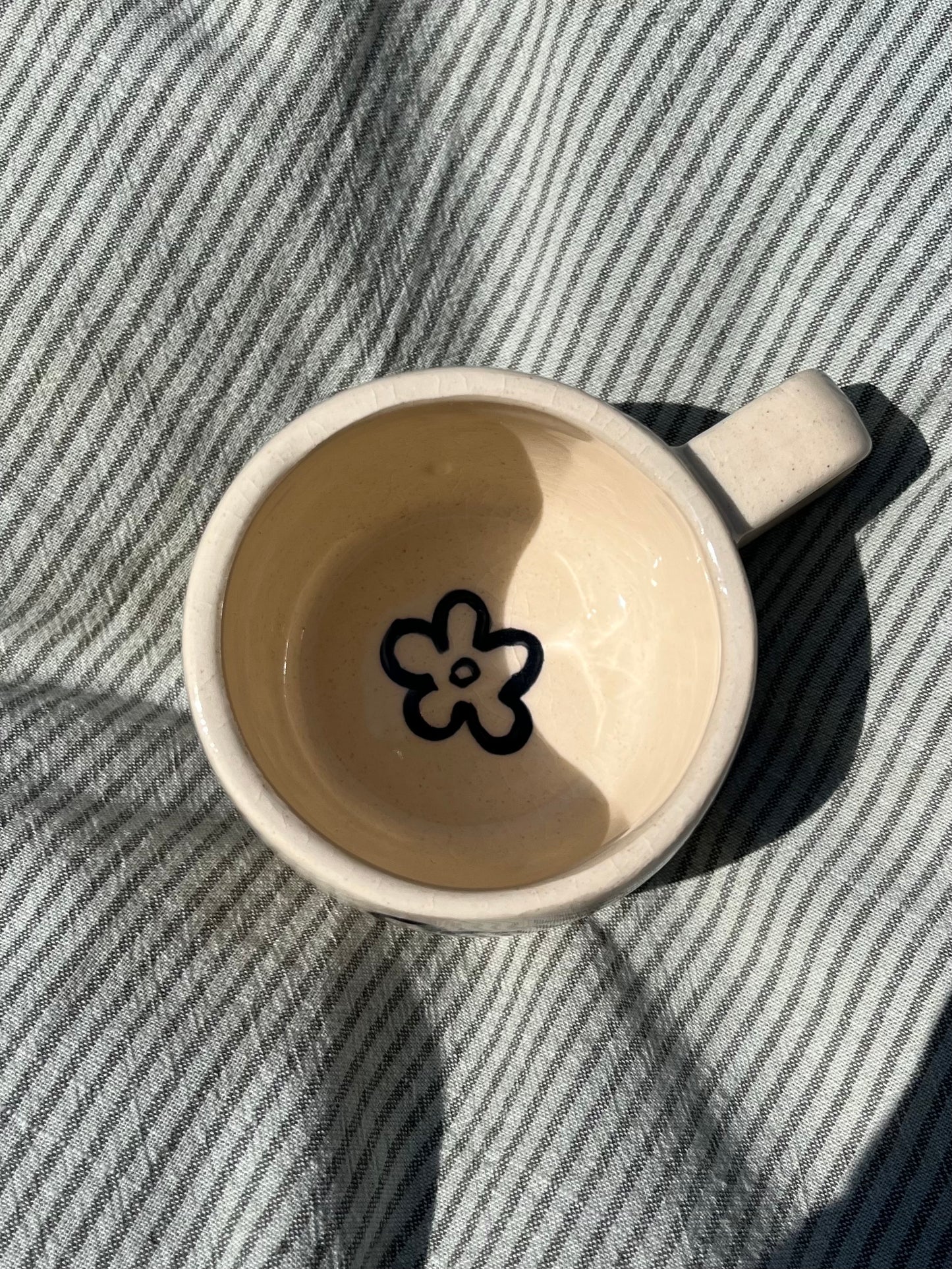 Enjoy Today Flower Mug