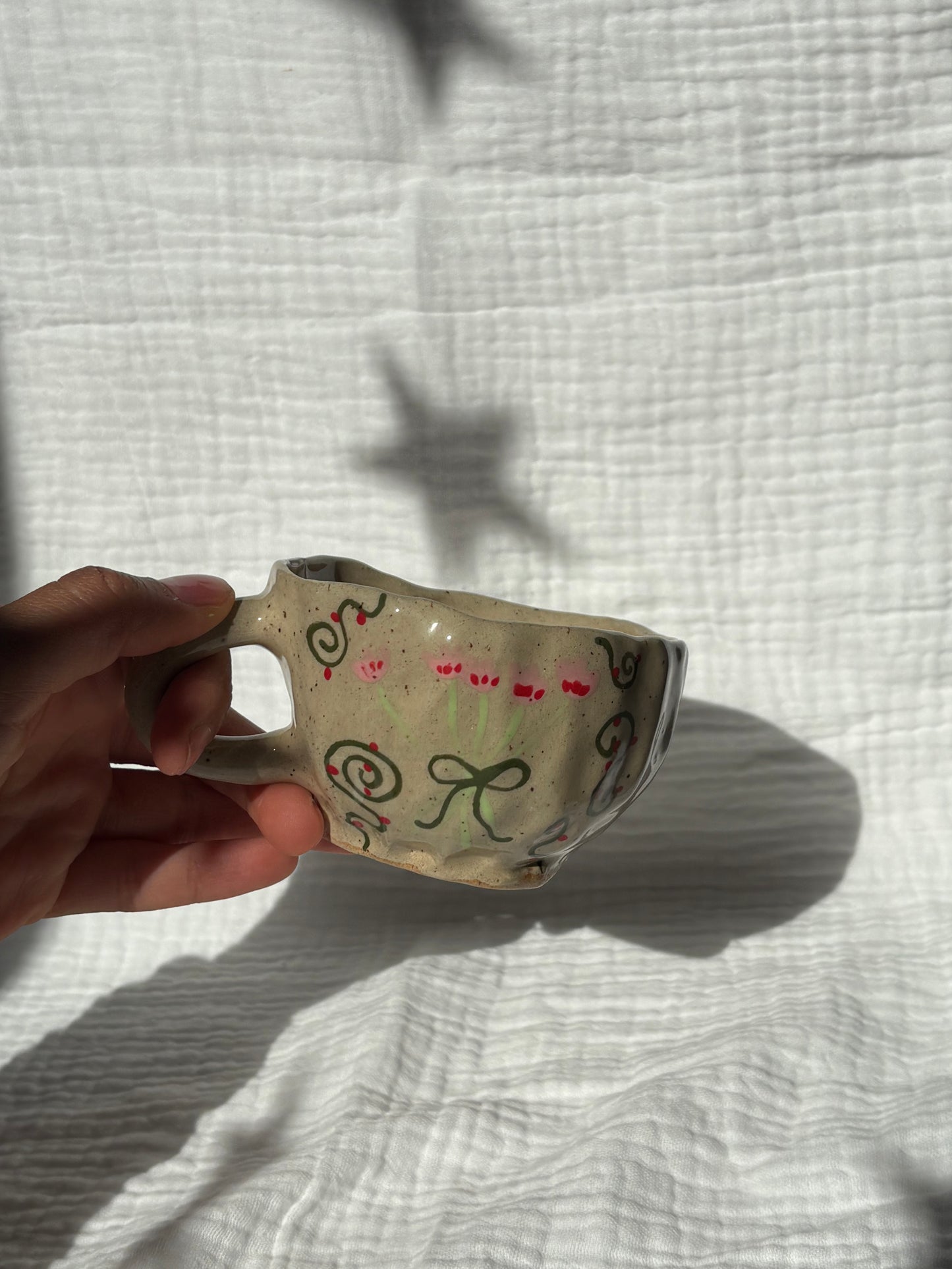 Swirls & Tulips Mug