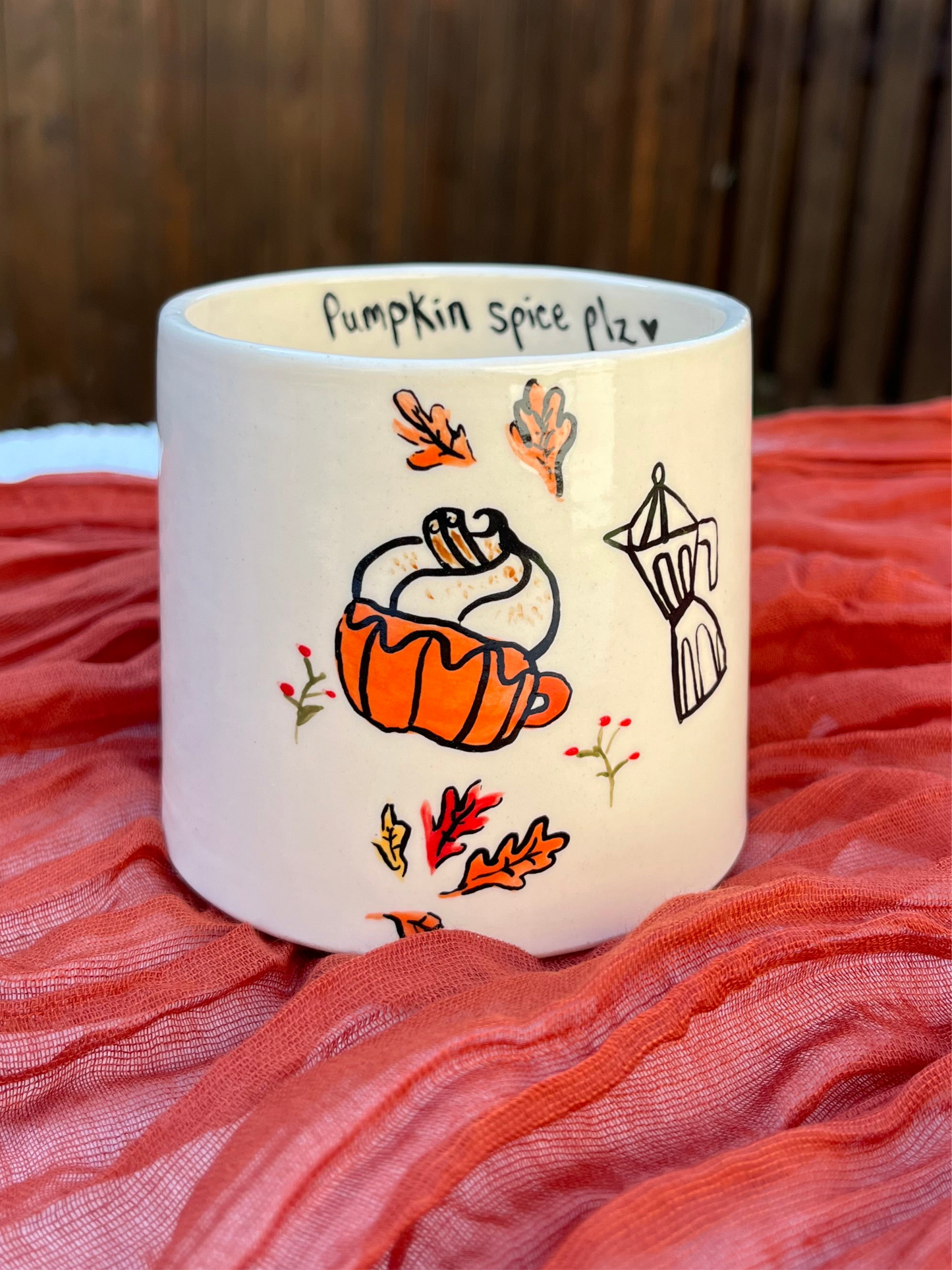 Pumpkin Spice Tumbler