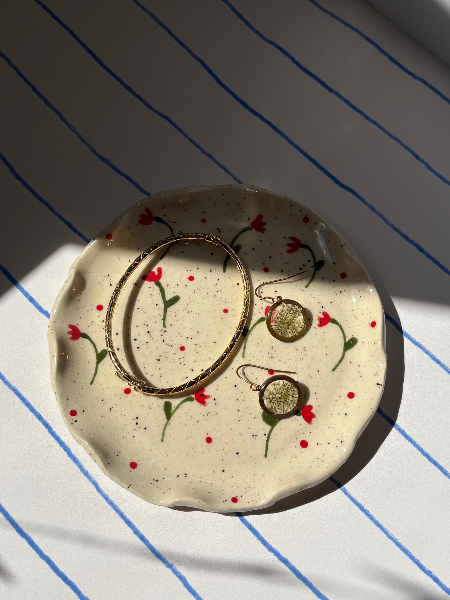 Tulips Jewelry Dish