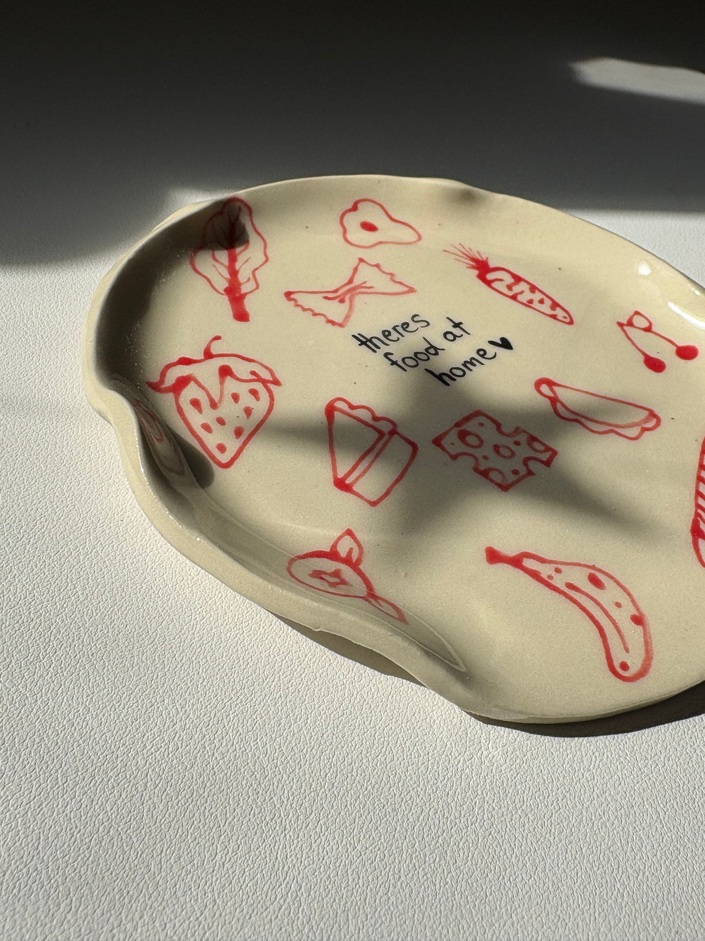 “Theres Food at Home” Spoon Rest