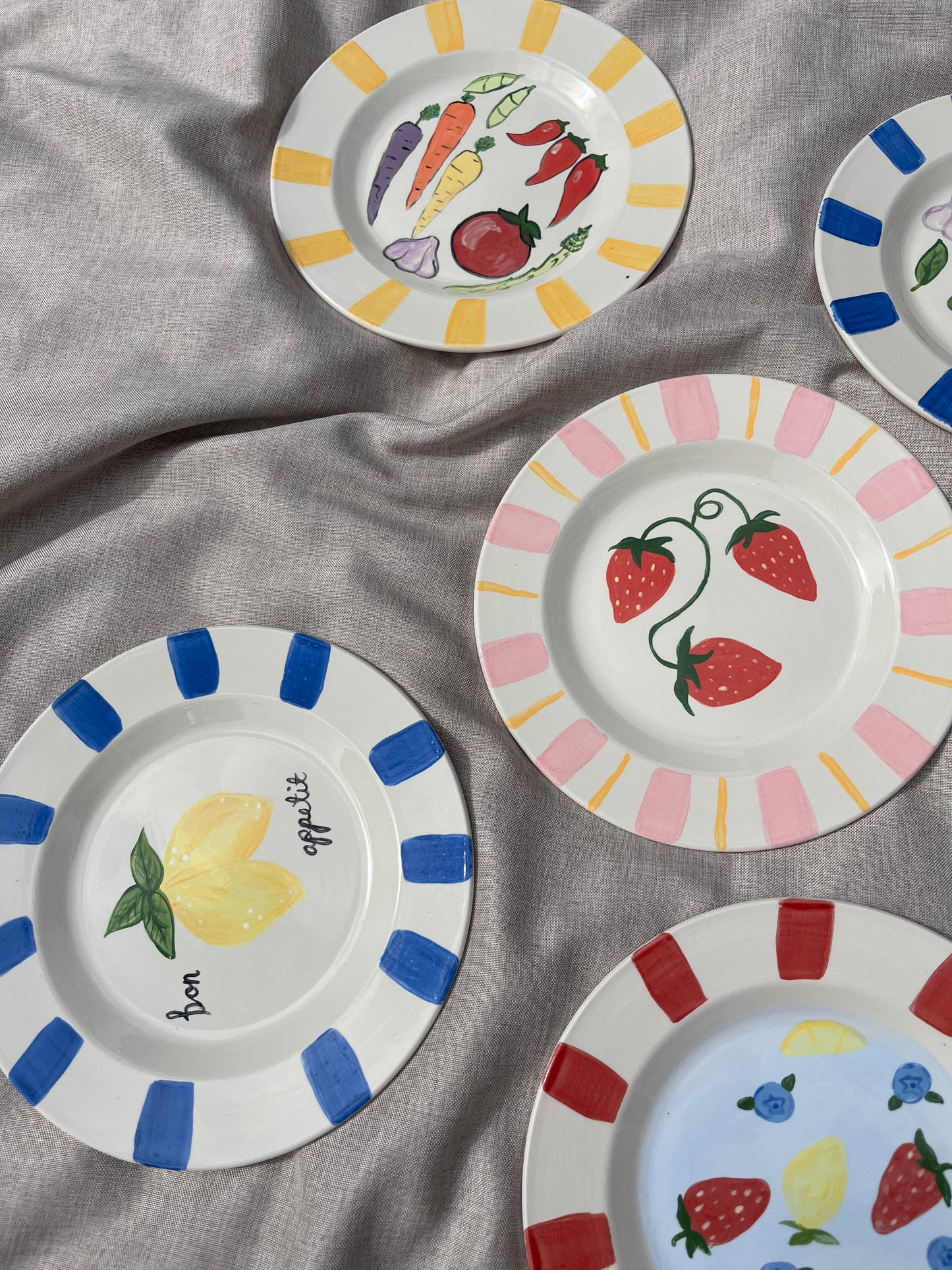 Lemon Bon Appetit Plate