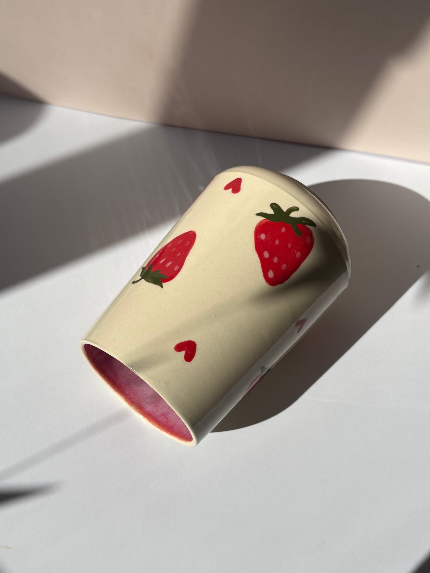Strawberry Tumbler Cup