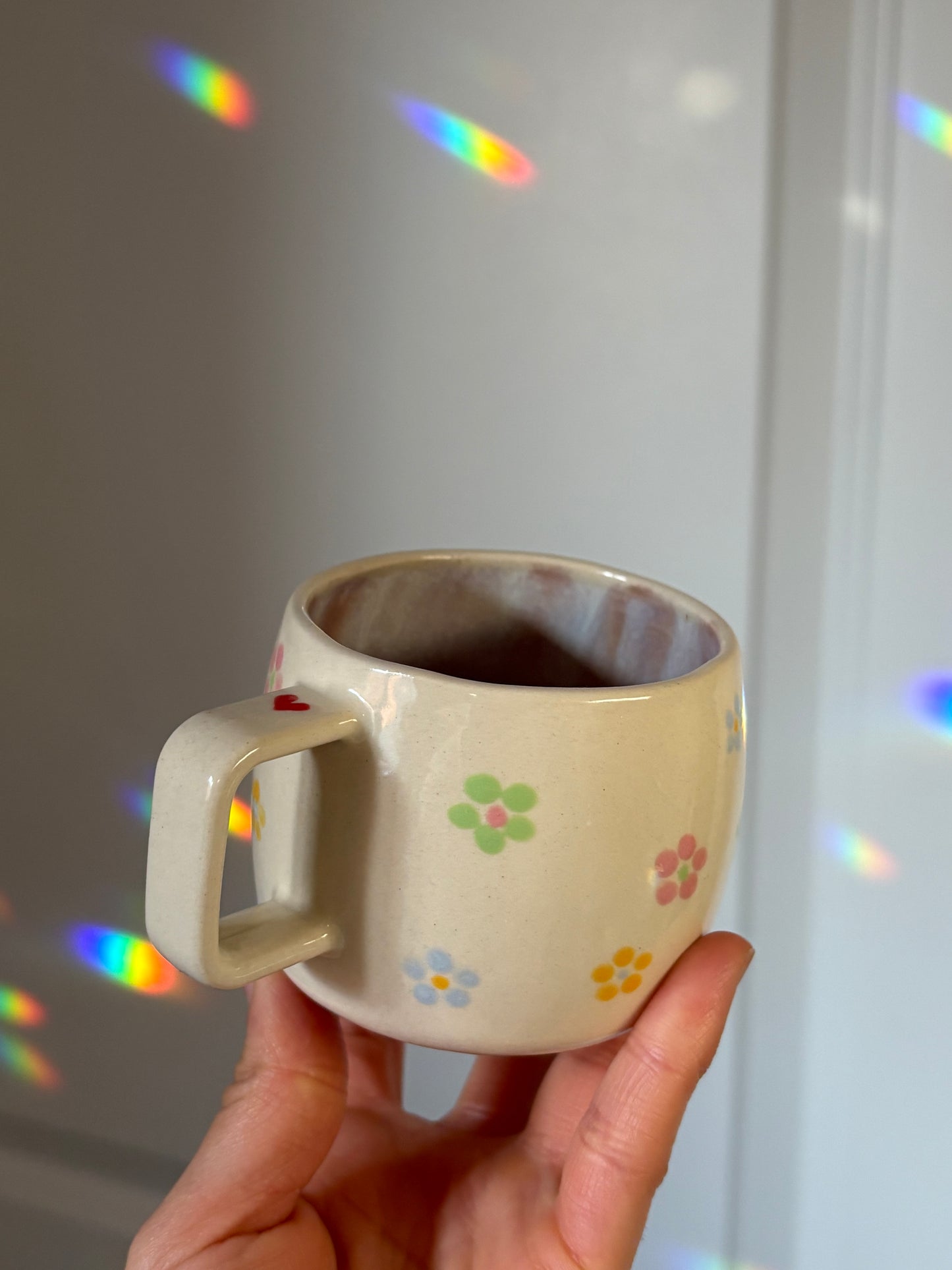 Spring Pastel Flowers Espresso Cup