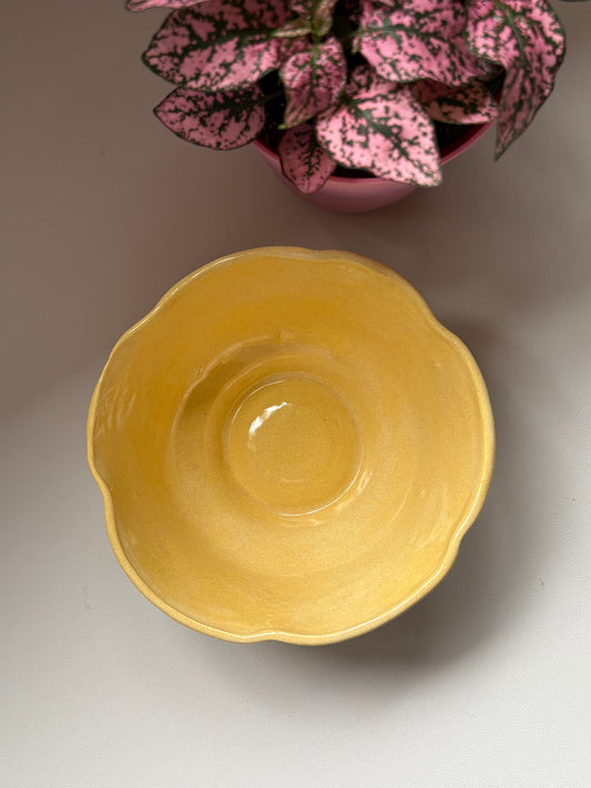 Fairytopia Flower Bowl Golden Yellow