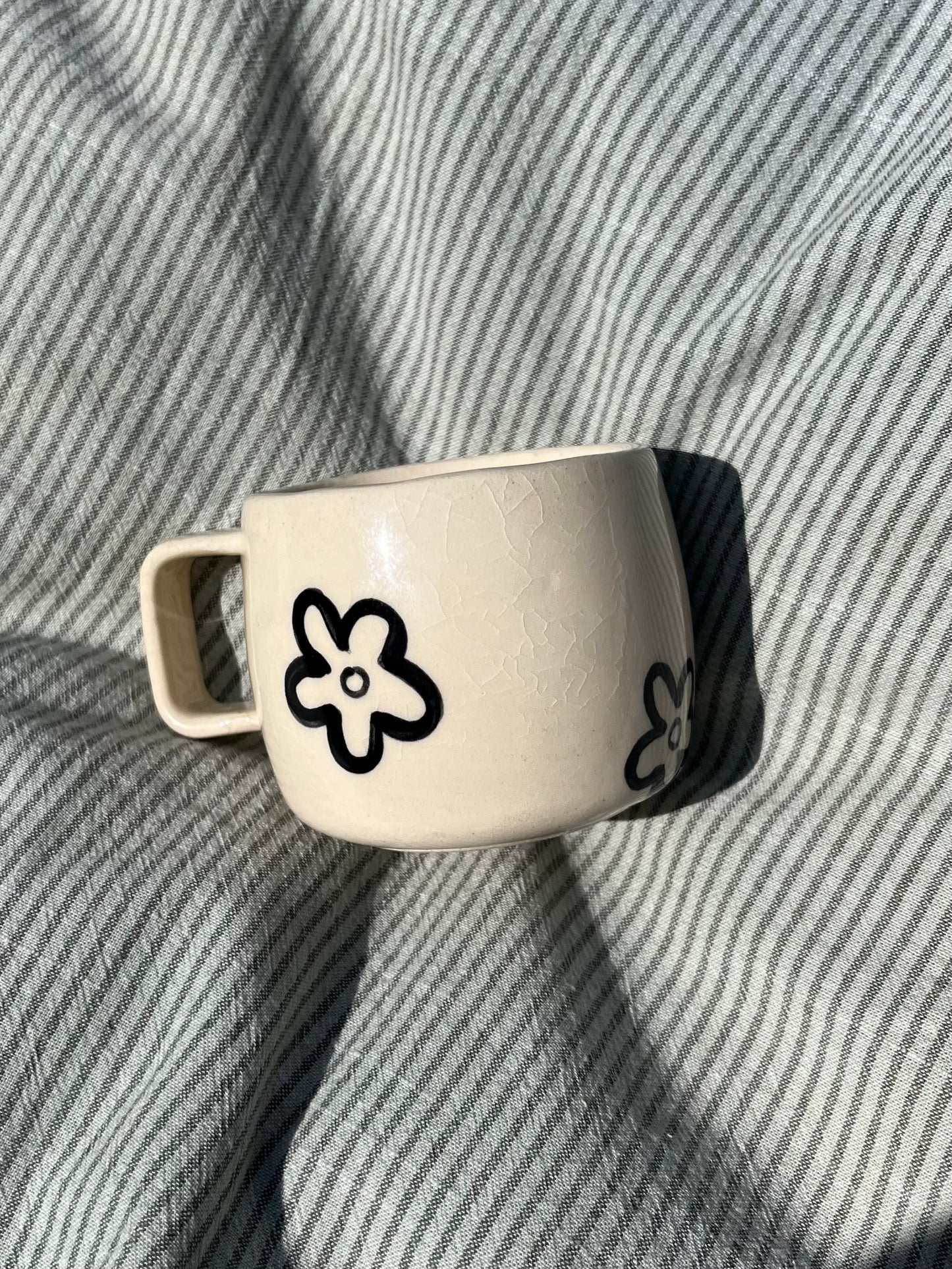 Enjoy Today Flower Mug
