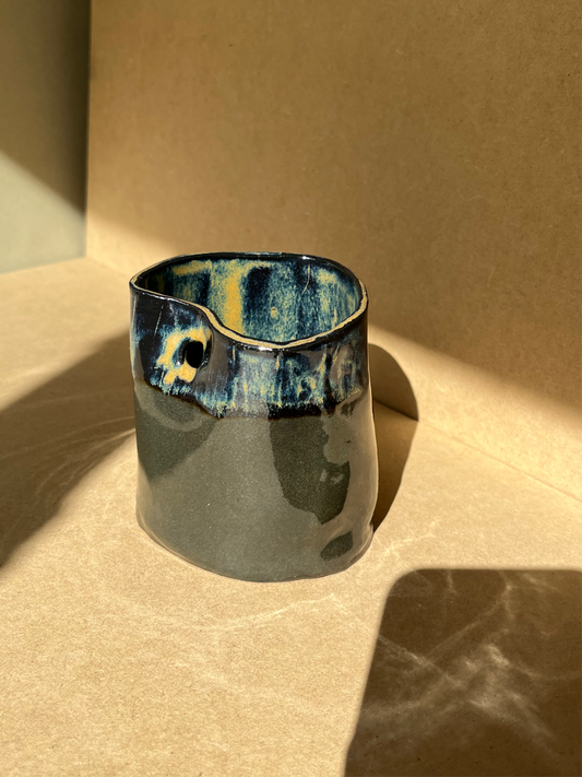 Ceramic Handmade Straw Cup