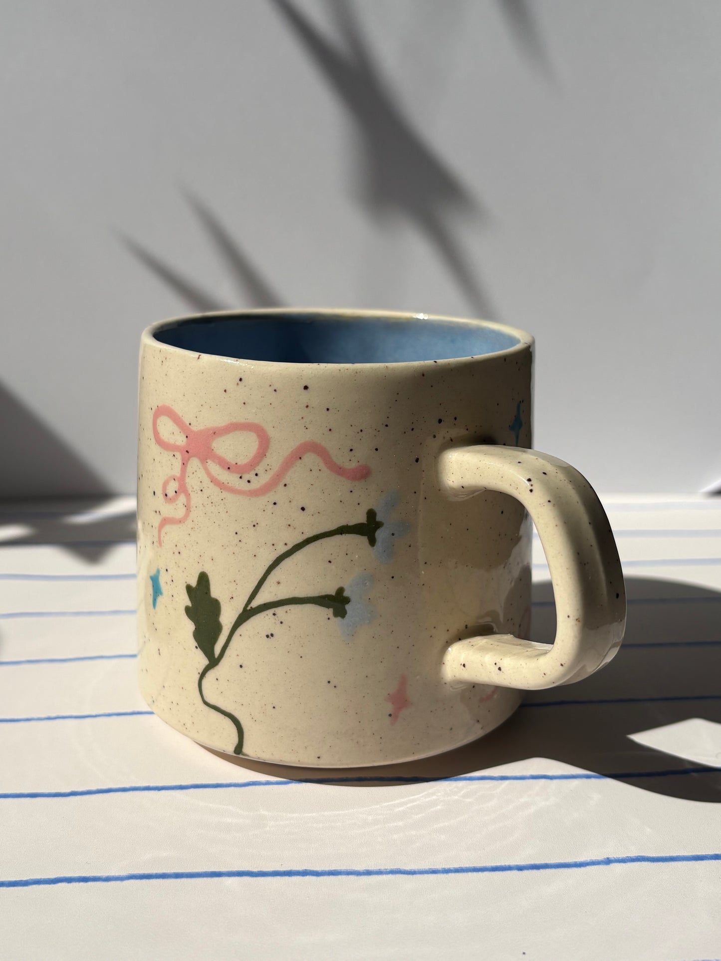 Whimsy Bows & Flower Buds Mug
