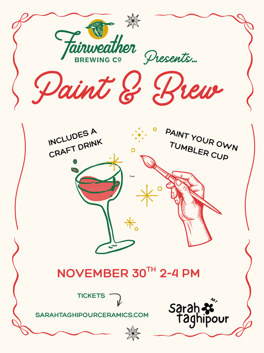 Paint & Brew at Fairweather Brewery