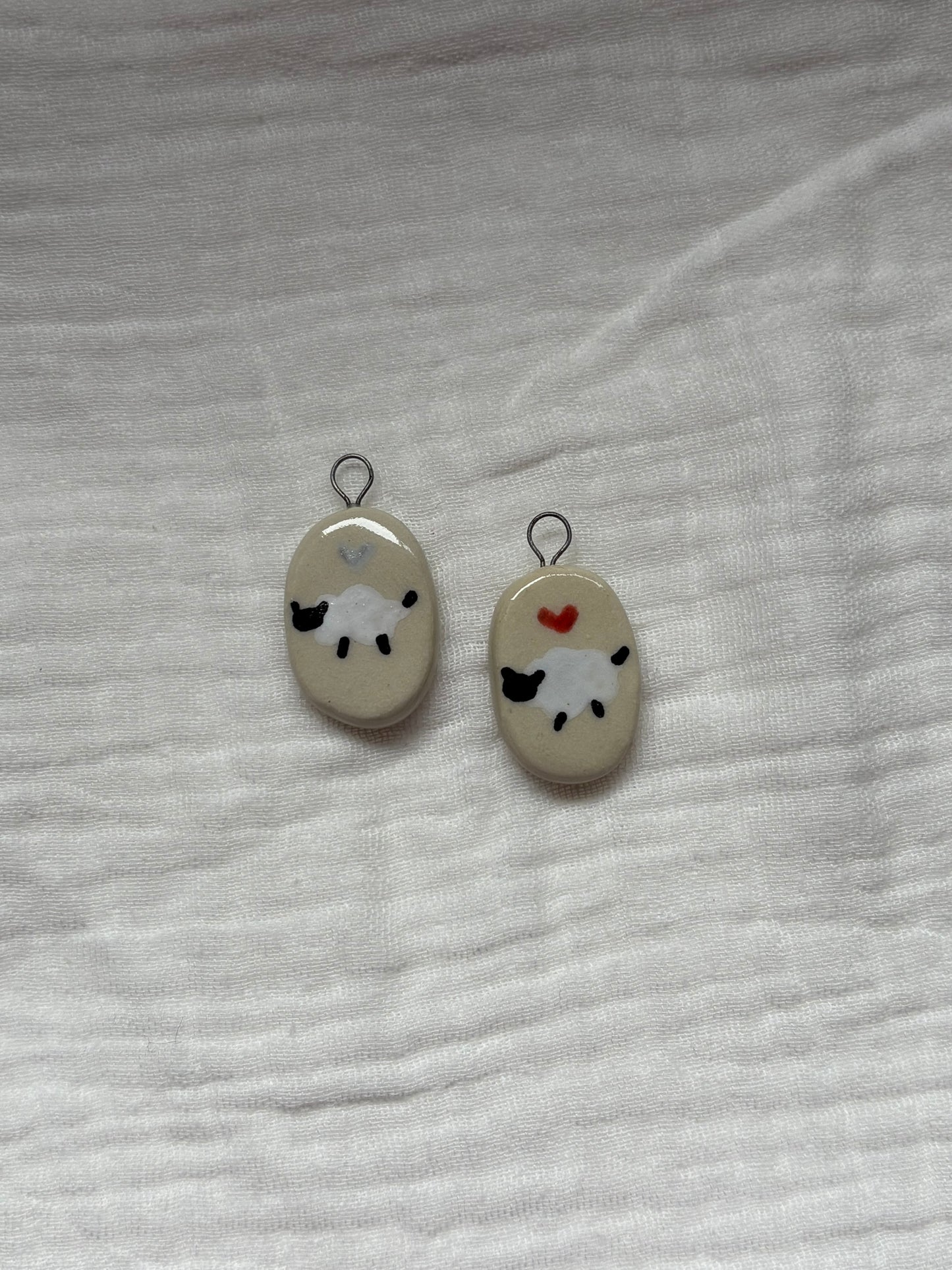 Hand Painted Charm Necklace