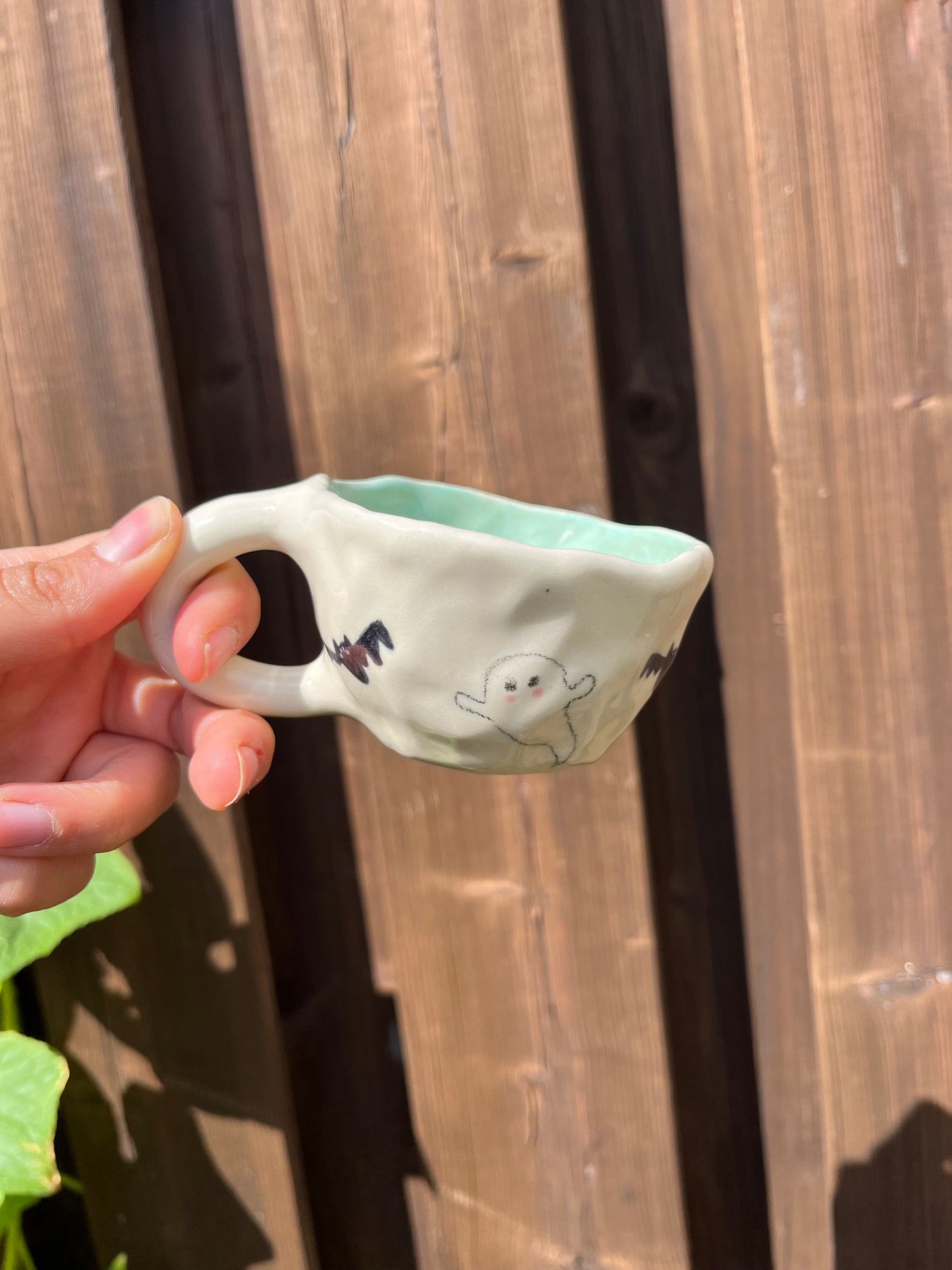 Bats & Ghosts Espresso Cup
