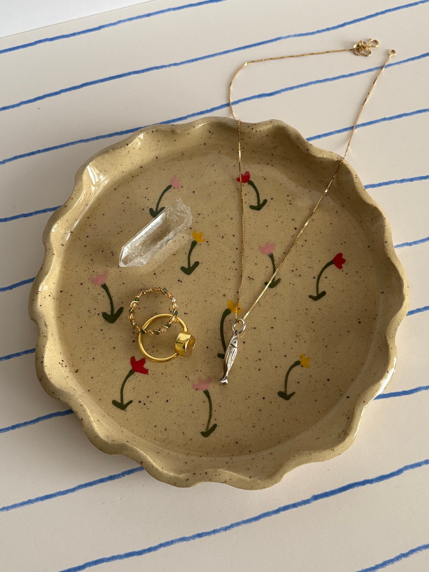 Tulips Jewelry Dish