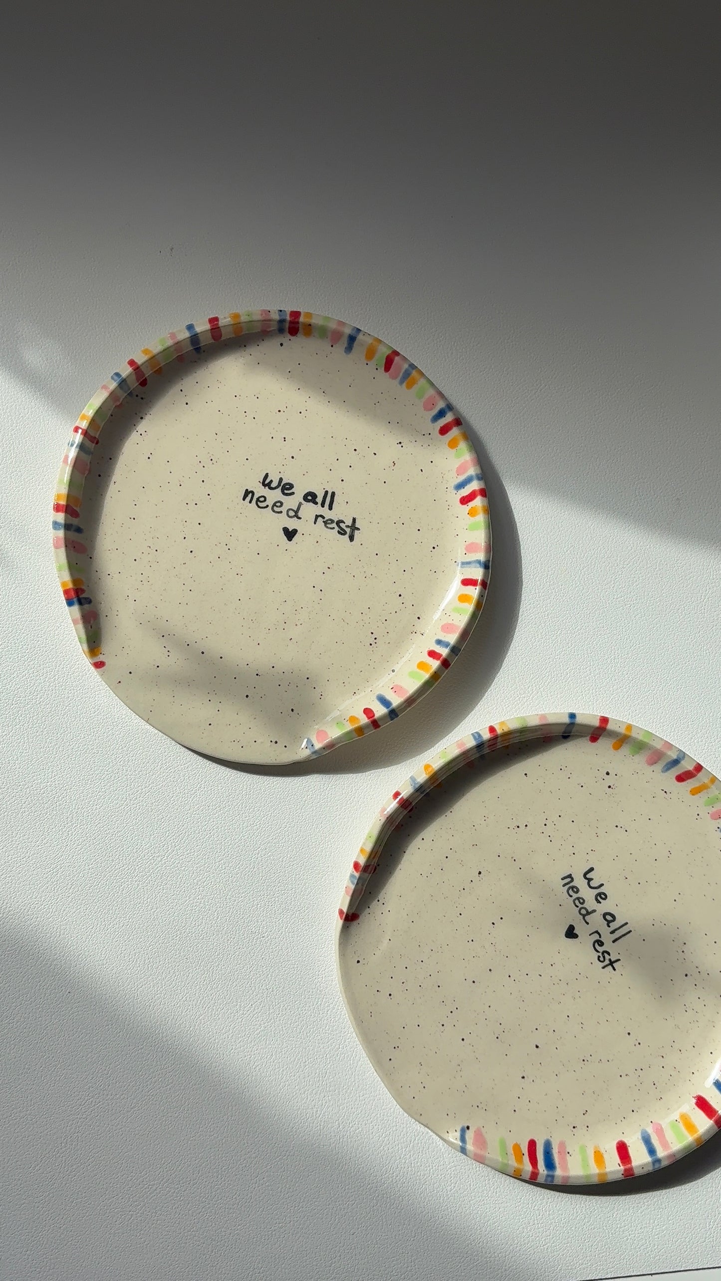 “We All Need Rest” Stripes Spoon Rest