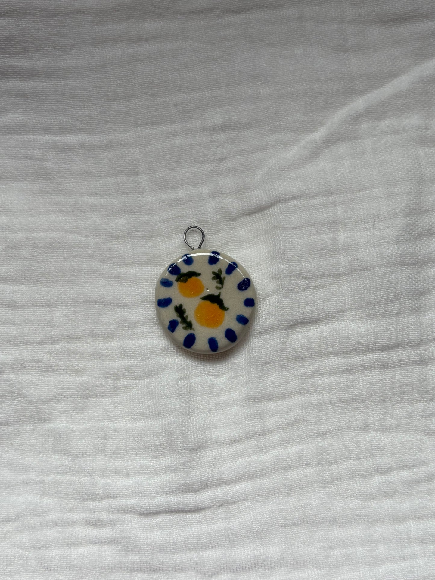 Hand Painted Charm Necklace