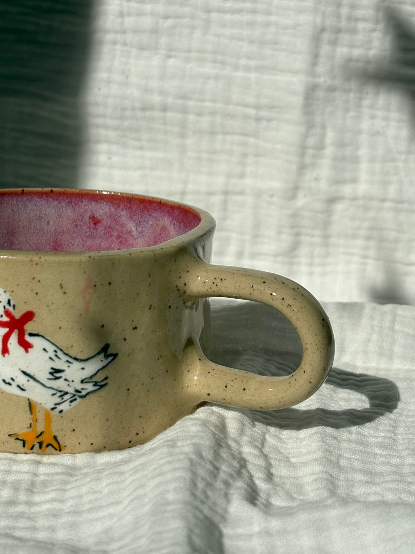 Goose & Flower Mug